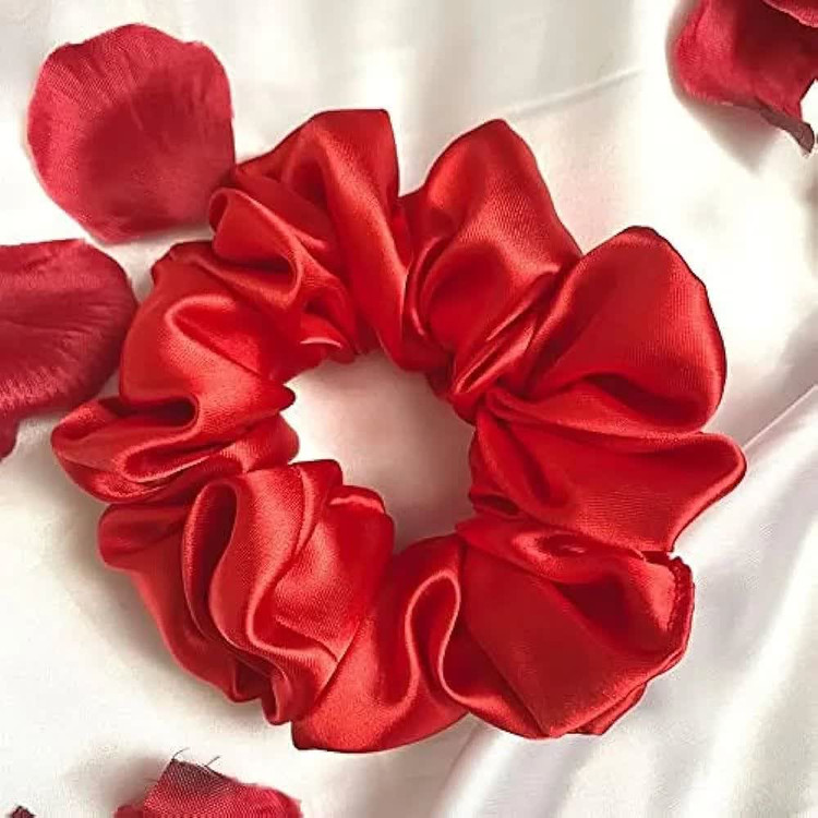 کش مو اسکرانچی قرمز